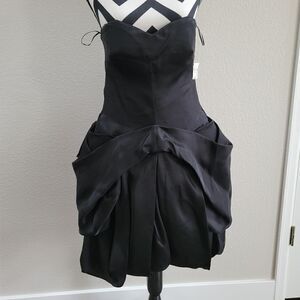 New ALEXANDER MCQUEEN strapless runway dress 42 IT